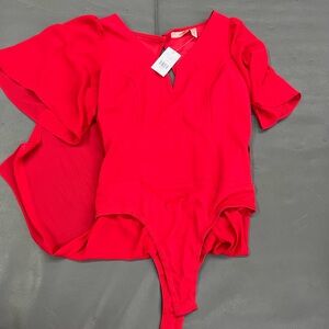 Willow Root Red Bodysuit